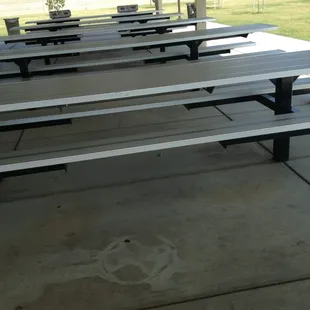 Plenty of areas to sit and stay in the shade!