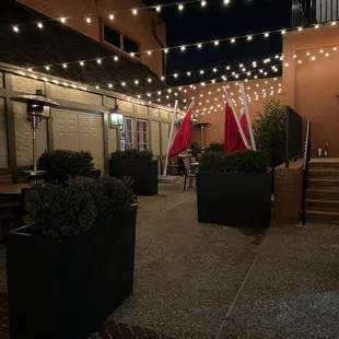 This is their outdoor patio.