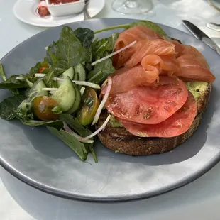 Smoked Salmon Soft Scramble