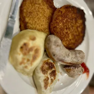 pancakes, food