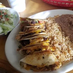 Chicken Fajita Quesadillas