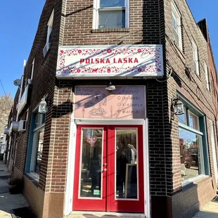 Front exterior of restaurant