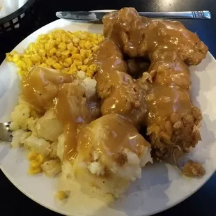 City Chicken dinner.