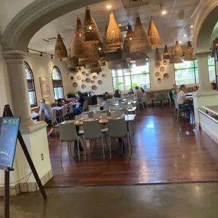 inside