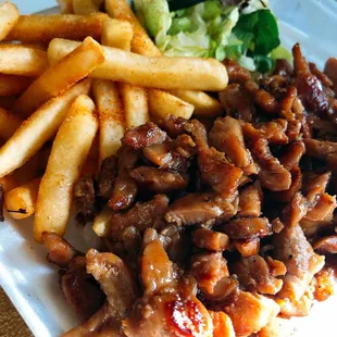 Teriyaki Plate! Half and half