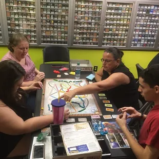 Family Game Night at Polyhedron Game Store features all the best games and gadgets.