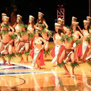 We compete internationally as well as perform locally