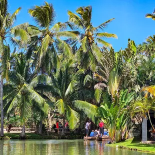 River with canoe ride