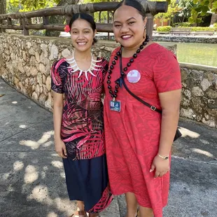 Our incredible guide Malia and her cousin (I believe)