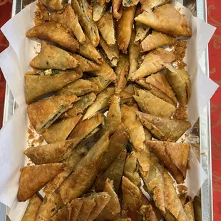 Spanakopita for catering