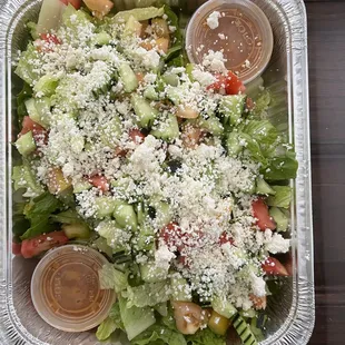 Small Mediterranean salad