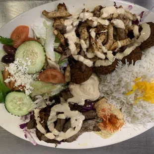 Shawarma trio