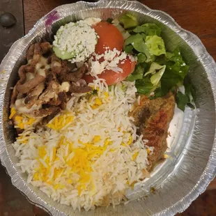 Beef Shawarma Plate