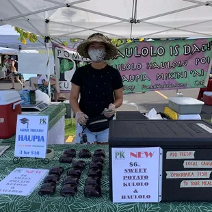 She explained that they hadn't gotten a delivery of taro or was it because there's a taro shortage?!