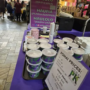 Booth in windward mall farmer's market