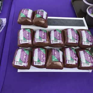 a variety of chocolates