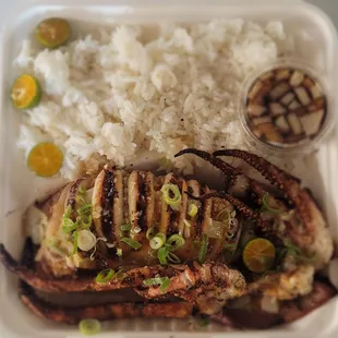 Grilled Squid