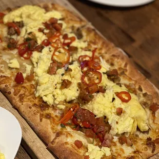 Breakfast flatbread