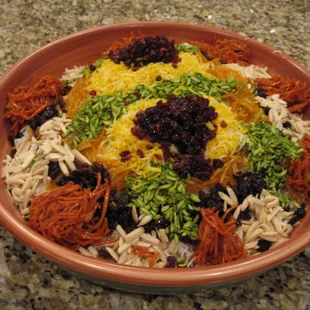 Our famous Jewel Rice dish!