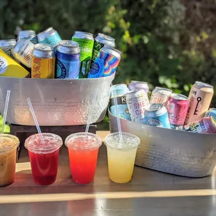 Our beverage selection!