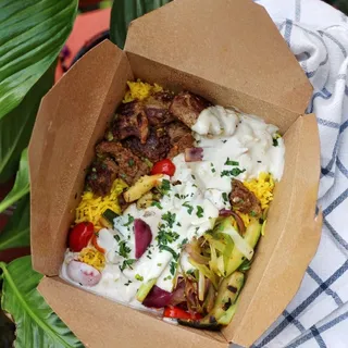 Saffron Rice Plate
