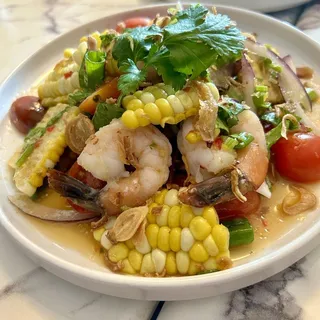 Sweet Corn and Shrimp Salad