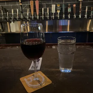Draft wine