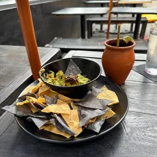 Chips and guacamole