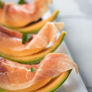 Prosciutto Melone from our Summer Menu