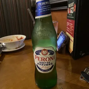 Italian Peroni beer