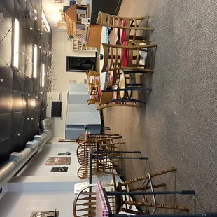 Sorry for the sideways pic of our restaurant interior