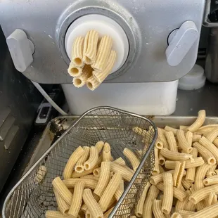 Homemade pasta - noodle type varies daily