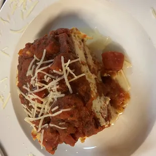 House made lasagna filled with creamy cheeses, marinara and our fresh noodles