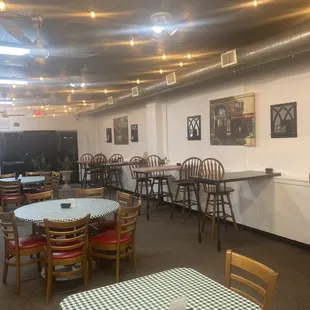 Open for contactless takeout or dine in