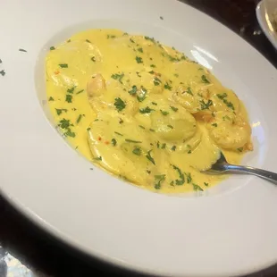 Lobster ravioli