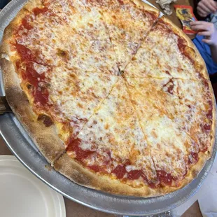 Large cheese pizza