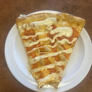 Buffalo chicken pizza