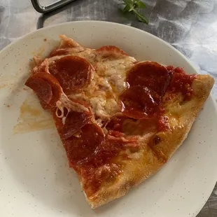 Pepperoni pizza.
