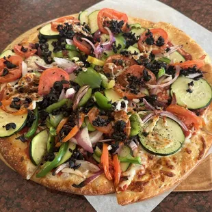 ##6. Vegetarian Delight Pizza