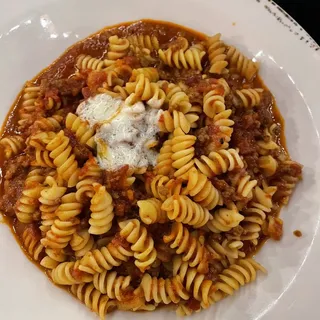 Fusilli Bolognese