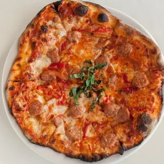 Sausage and Peppers Pizza
