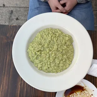 Pesto risotto