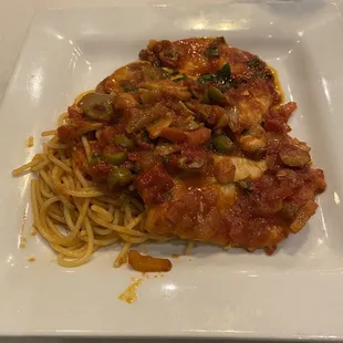 Chicken cacciatore