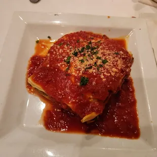 This is the Lasagna that taste mehhhh!!!