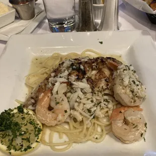 Shrimp &amp; pasta