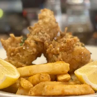 fish and chips, fish, seafood, food