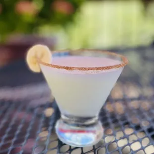 Natty's Nanners, a delicious martini