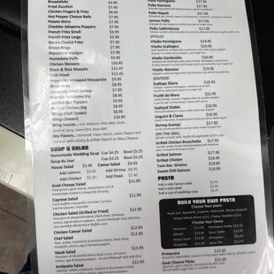 Menu: Side 2/2