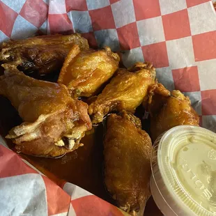 Sweet and spicy wings