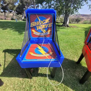 Carnival game shock wave